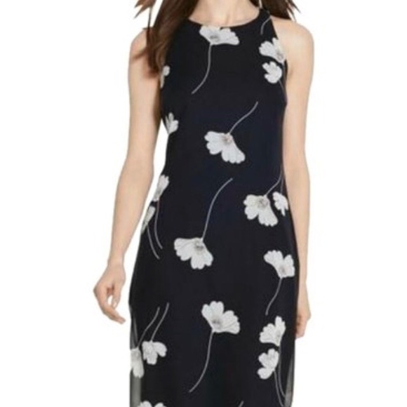 American Living Black/White Poppy Sheath Dress NWT - Picture 3 of 8